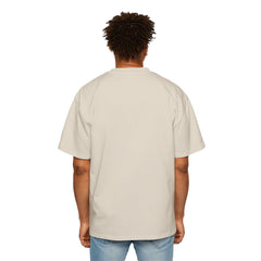 Casual Men's Oversized Tee - "Shhh... No One Cares"