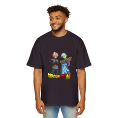 Men's Dragon Ball Oversized Tee - Perfect for Anime Fans