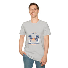 Beach Vacation Unisex Softstyle Summer T-Shirt - Perfect for Summer Getaways