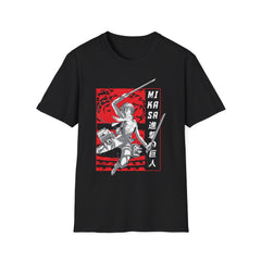 ATTACK ON TITAN ANIME Printed T-Shirt - Unisex Softstyle Tee for Anime Fans