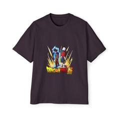 Dragon Ball Super Men's Heavy Oversized Tee - Bold Graphic Tee for Anime Fans