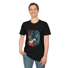 Devotional Printed T-Shirt - Bohemian Art Wear