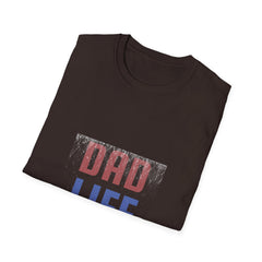 Dad Life Unisex Softstyle Parents T-Shirt - Perfect Gift for Father's Day