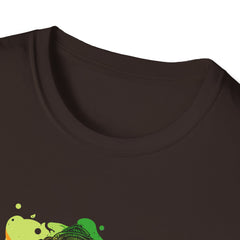 Devotional Printed T-Shirt - Colorful Art Tee for Spiritual Vibes