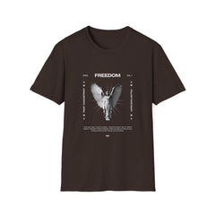 Freedom Angel Unisex Softstyle Girls T-Shirt | Embrace Independence & Empowerment