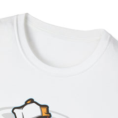 Cool Urban Bear Graffiti Unisex Softstyle T-Shirt