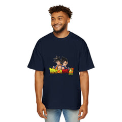 Dragon Ball Z Heavy Oversized Tee for Men - Casual Anime T-Shirt
