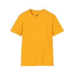 Bright Yellow Unisex Softstyle Plain T-Shirt - Perfect for Casual Days & Celebrations
