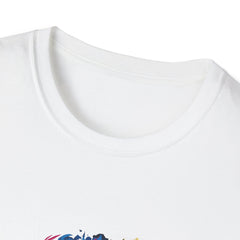 Devotional Printed T-Shirt with Colorful Woman Design