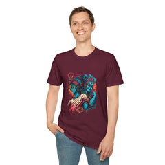 Devotional Printed T-Shirt - Bohemian Art Wear