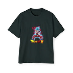 Men's Heavy Oversized Tee - Dragon Ball Z Graphic Tee for Anime Fans