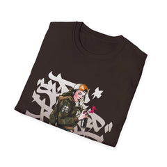 Street Art Inspired Graffiti Unisex Softstyle T-Shirt