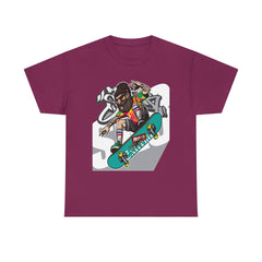 Concrete Surfer--Printed Graffiti