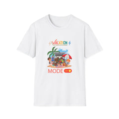 Vacation Mode On Unisex Softstyle T-Shirt - Perfect for Summer Adventures