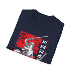 ATTACK ON TITAN ANIME Printed T-Shirt - Unisex Softstyle Tee for Anime Fans