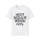 Unisex Softstyle Printed English quotes T-Shirt