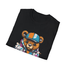 Cool Bear Graphic Unisex Softstyle Teddy T-Shirt