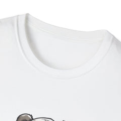 Cool Bear Graphic Unisex Teddy T-Shirt - Casual Streetwear