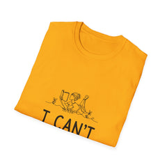 Funny Unisex Softstyle Girls T-Shirt - 'I Can't, I Am Busy'