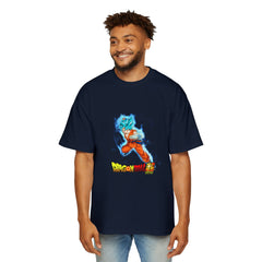Dragon Ball Z Oversized Tee - Men's Graphic DRAGON T-Shirt for Anime Fans