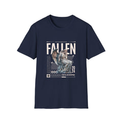 Fallen Angel Graphic Girls T-Shirt - Stand Tall and Acceptable - Unisex Softstyle Tee for Art Lovers & Trendsetters