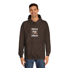 Cute Panda Design Unisex College Hoodie - Cozy Comfort for Students
