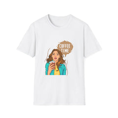 Coffee Time Girls T-Shirt - Perfect Gift for Coffee Lovers