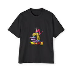 Dragon Ball Z Men's Heavy Oversized Tee - Ultra Comfortable Graphic Shirt