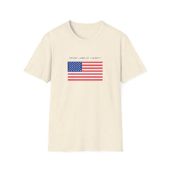 Unisex Softstyle Girls T-Shirt - Sweet Land of Liberty Graphic Tee