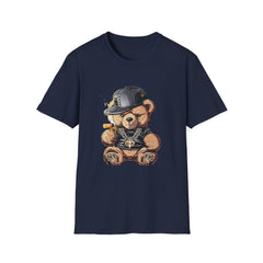 Vintage Bear Graphic Unisex Softstyle Teddy T-Shirt
