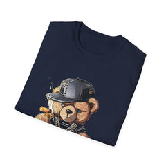 Vintage Bear Graphic Unisex Softstyle Teddy T-Shirt