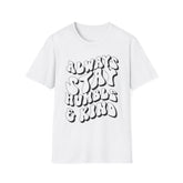 Always Stay Humble Printed English quotes & Kind T-Shirt