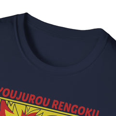 DEMONSSLAYER ANIME Printed T-Shirt - Kyoujurou Rengoku Design