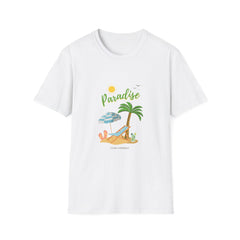 Paradise Beach Vibes Unisex Softstyle Summer T-Shirt