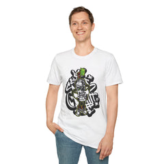Unique Graffiti Graphic T-Shirt: Street Art Style for Creative Souls