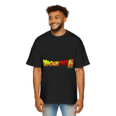 Dragon Ball Super Men's Heavy Oversized Tee - Casual Anime Shirt