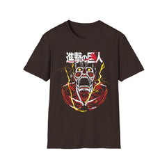 ATTACK ON TITAN ANIME Printed T-Shirt - Attack on Titan Graphic Tee for Anime Fans