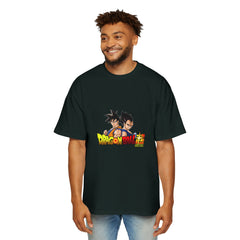 Dragon Ball Z Heavy Oversized Tee for Men - Casual Anime T-Shirt