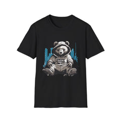 Cool Bear Graphic Unisex Teddy T-Shirt - Casual Streetwear