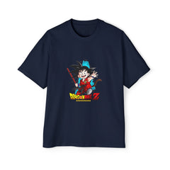 Dragon Ball Z Men's Oversized Tee - Retro Anime Graphic Tee for Fans