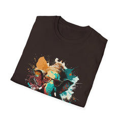 Devotional Printed T-Shirt- Trendy Boho Art