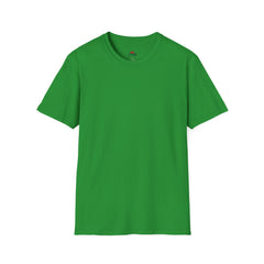 Unisex Softstyle Plain T-Shirt - Vibrant Green Everyday Tee