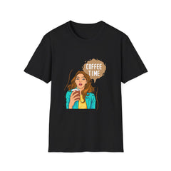 Coffee Time Girls T-Shirt - Perfect Gift for Coffee Lovers