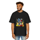 Dragon Ball Super Men's Heavy Oversized Tee - Bold Graphic Tee for Anime Fans