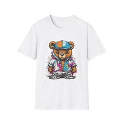 Cool Bear Graphic Unisex Softstyle Teddy T-Shirt