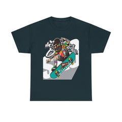 Concrete Surfer--Printed Graffiti