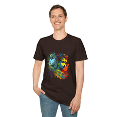 Devotional Printed T-Shirt - Artistic Nature Design