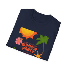 Summer Party Unisex Softstyle T-Shirt - Tropical Vibes
