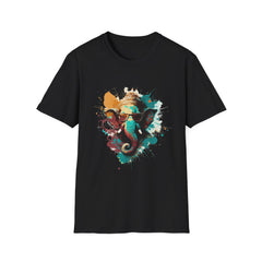 Devotional Printed T-Shirt- Trendy Boho Art