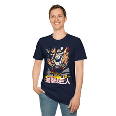 ATTACK ON TITAN ANIME Printed T-Shirt - Bold Design for Fans